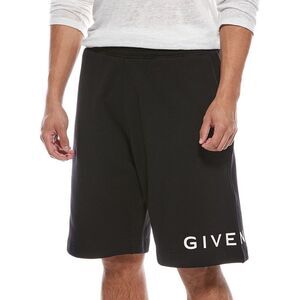 Givenchy Mens  Boxy Fit Lounge Short, Black